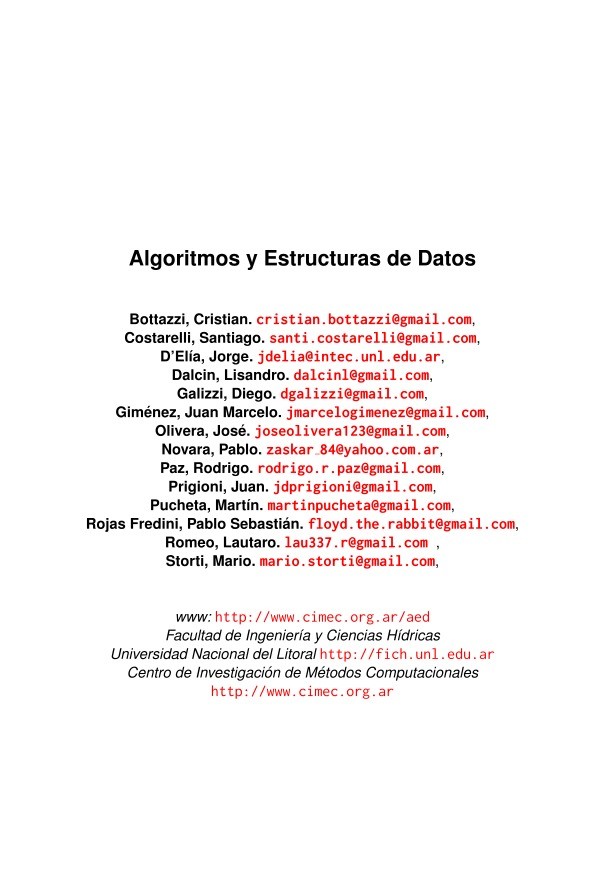 Imágen de pdf Algoritmos y Estructuras de Datos