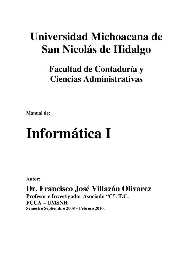 Imágen de pdf Manual de Informática I