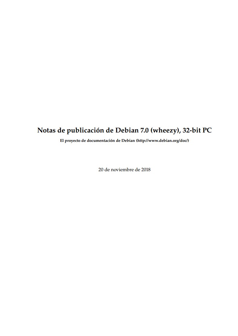Imágen de pdf Notas de publicación de Debian 7.0 (wheezy), 32-bit PC