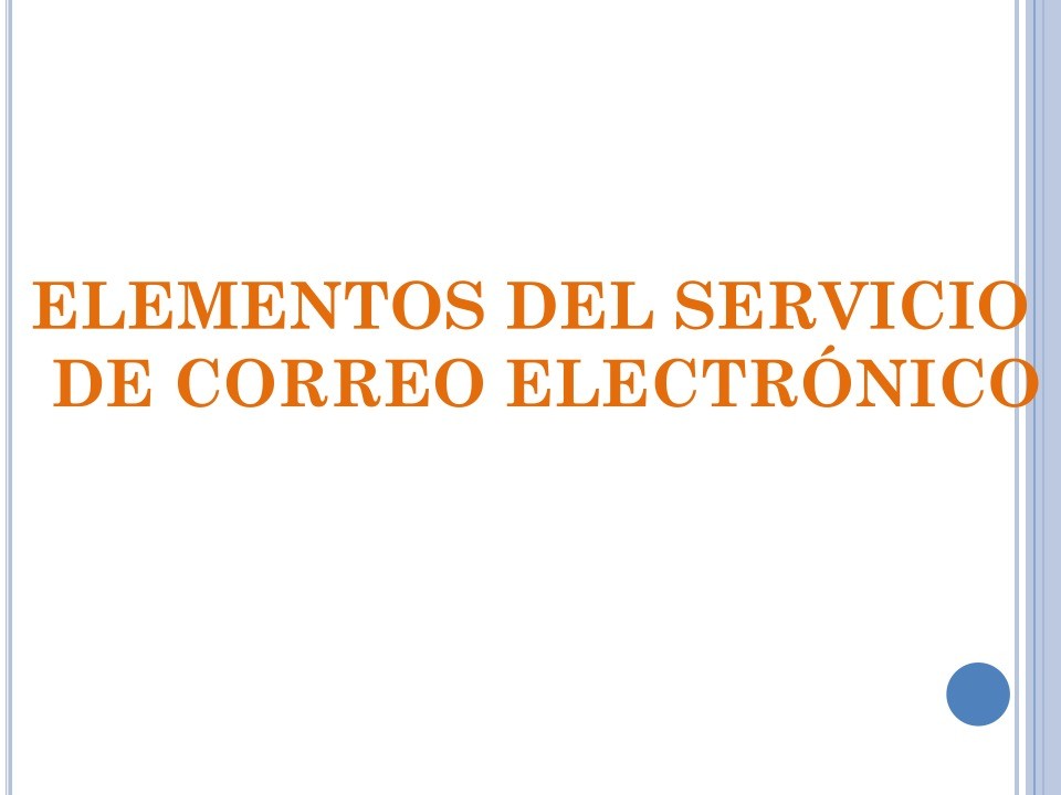 Imágen de pdf Elementos del servicio de correo electrónico