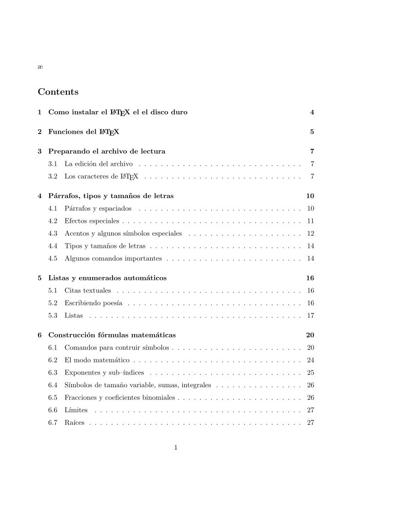 Imágen de pdf Guía para el uso de LATEX