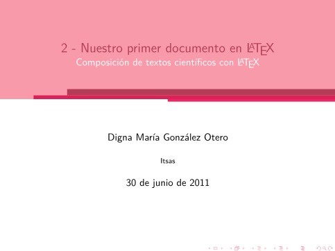 Imágen de pdf 2 - Nuestro primer documento en LaTeX - Composición de textos científicos con LaTeX