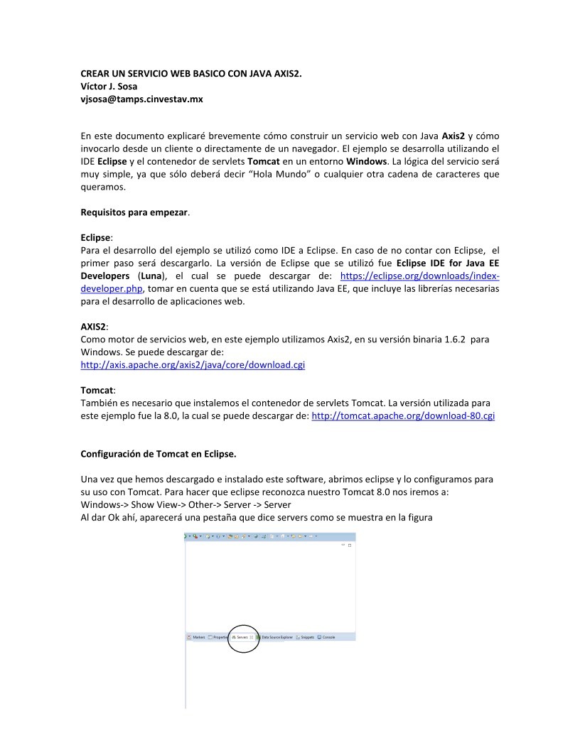 Imágen de pdf Crear un servicio web básico con Java AXIS2