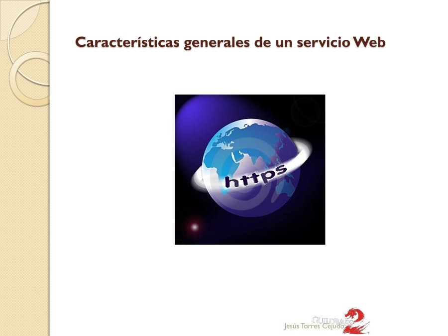 Imágen de pdf Características generales de un servicio Web