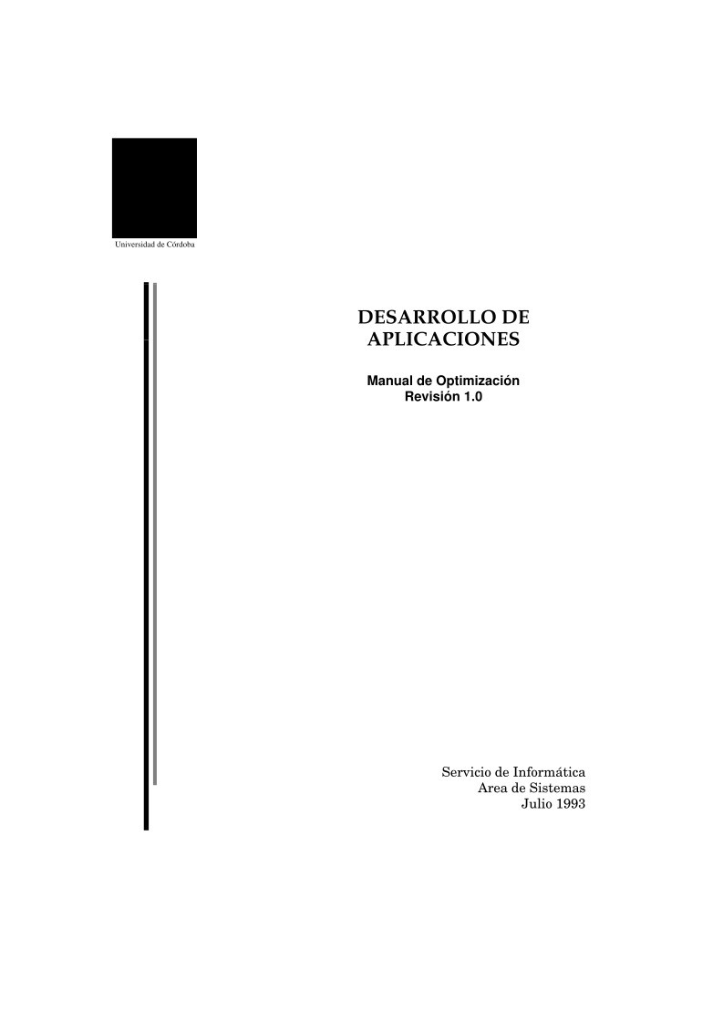 Imágen de pdf Manual de Optimización - Desarrollo de aplicaciones