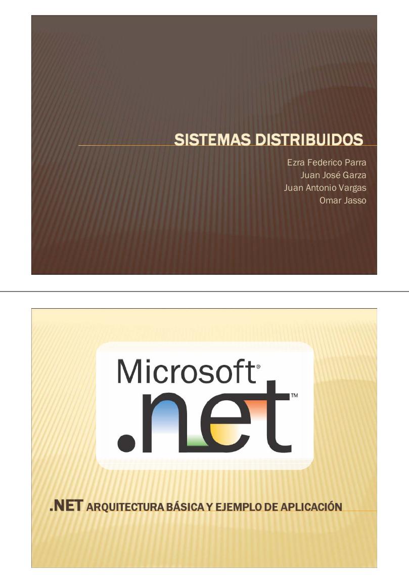 Imágen de pdf Microsoft .Net - Sistemas distribuidos