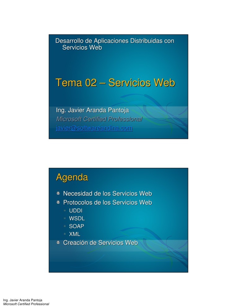 Imágen de pdf Tema 02 - Servicios Web