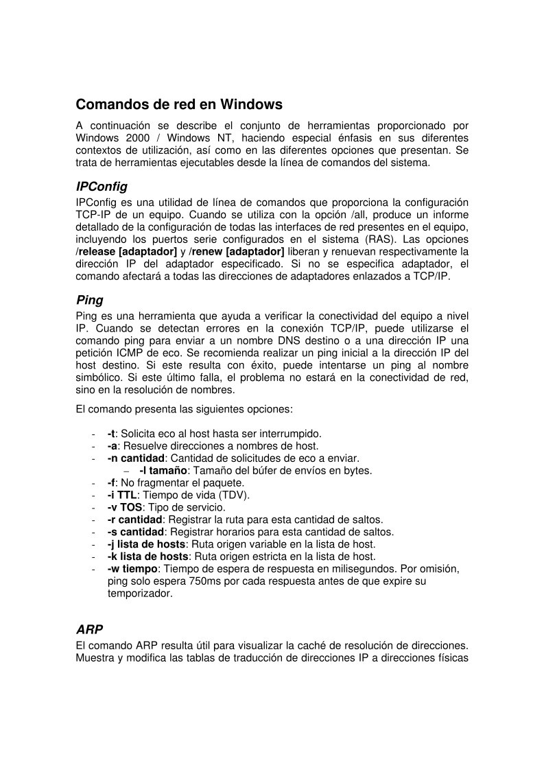 Imágen de pdf Comandos de red en Windows