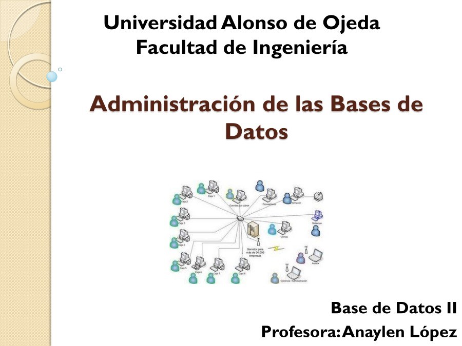 Imágen de pdf Administración de las Bases de Datos