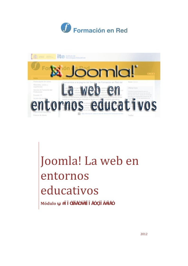 Imágen de pdf Joomla - 5 : Consideraciones globales