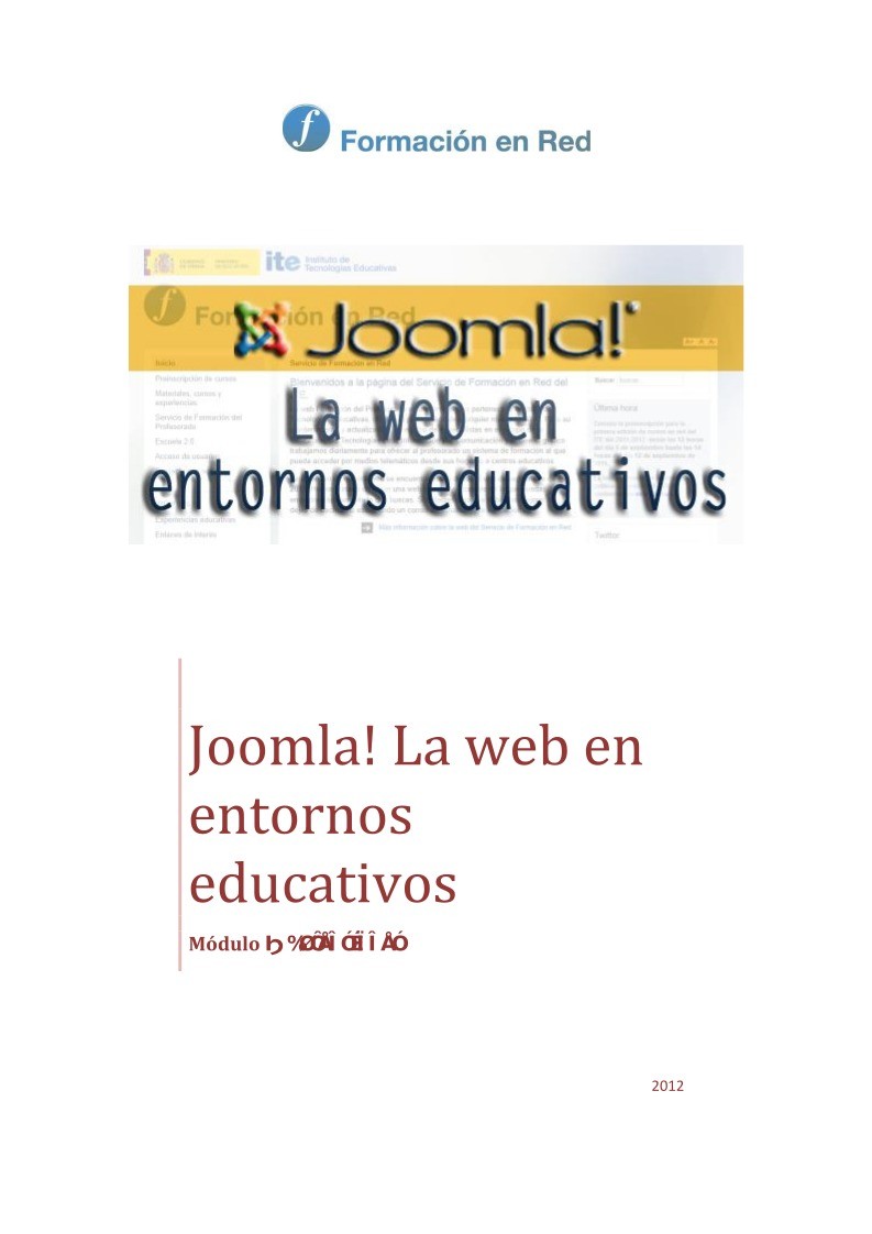 Imágen de pdf Joomla - 8: Extensiones