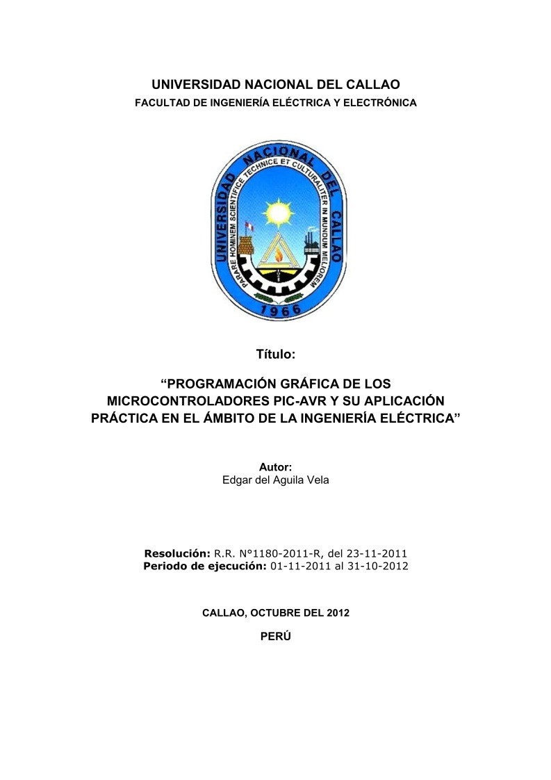 Imágen de pdf Programación gráfica de los microcontroladores PIC-AVR y su aplicación práctica en el ámbito de la ingeniería eléctrica