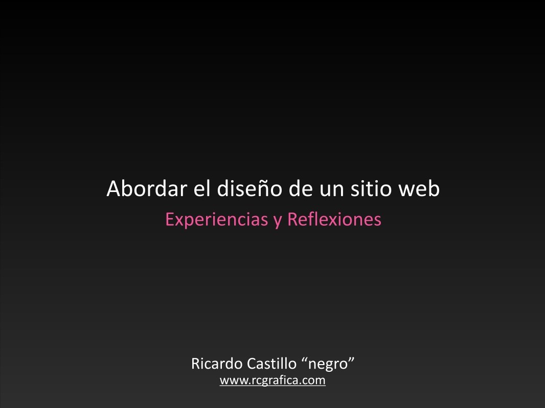 Imágen de pdf Abordar el diseño de un sitio web Experiencias y Reflexiones