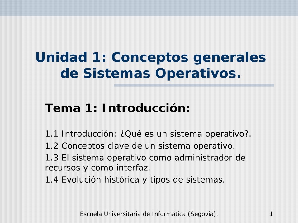 Imágen de pdf Unidad 1: Conceptos generales de Sistemas Operativos
