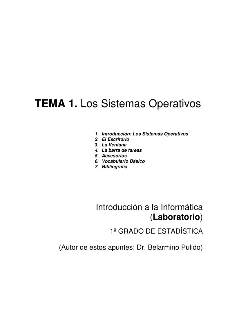 Imágen de pdf TEMA 1. Los Sistemas Operativos