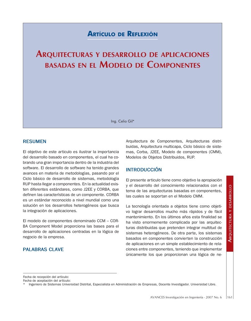 Imágen de pdf Arquitecturas y desarrollo de aplicacionesbasadas en el modelo de componentes