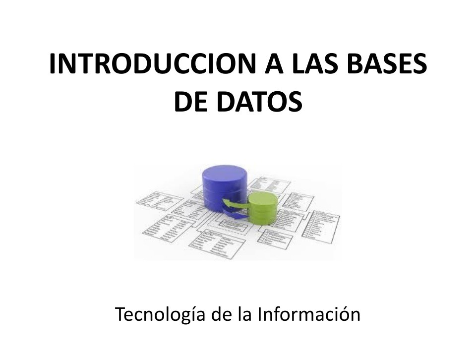 Imágen de pdf Introduccion a las Bases de Datos