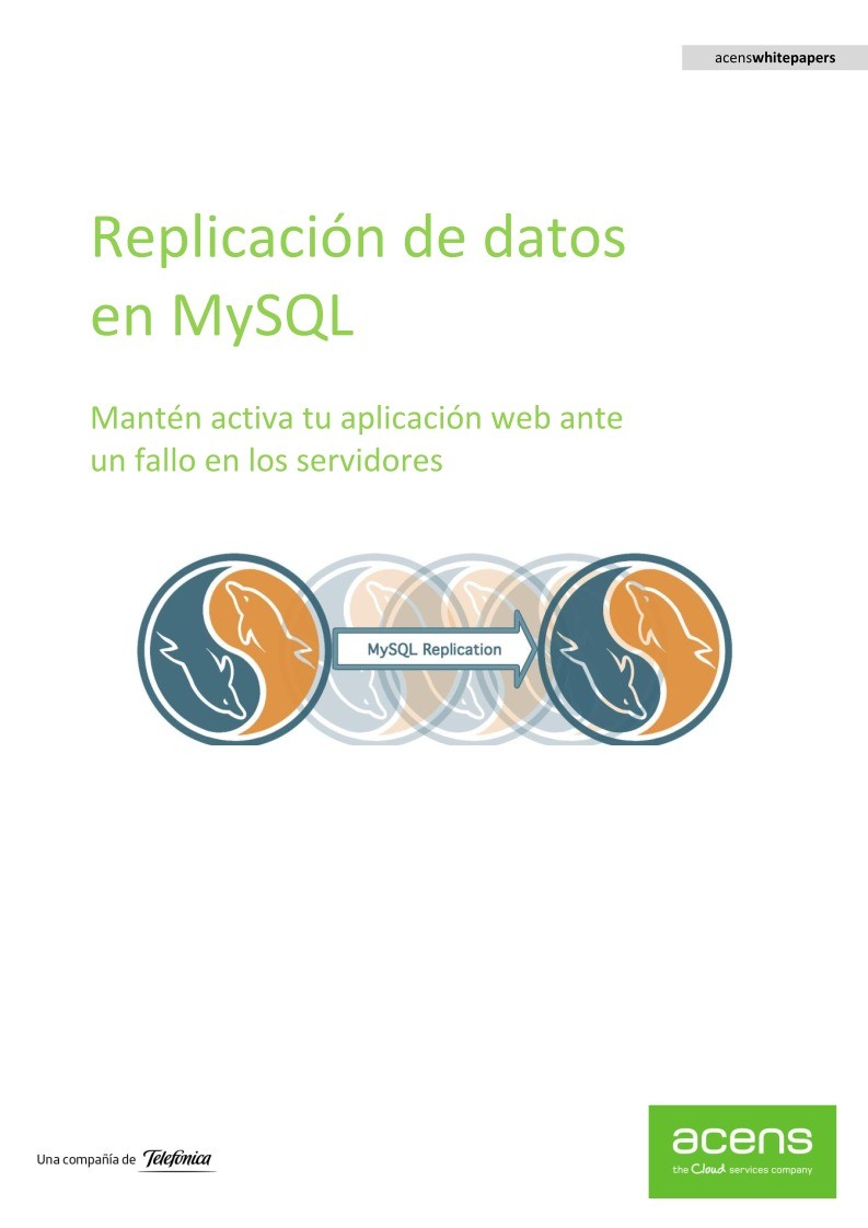 Imágen de pdf Replicación de datos en MySQL