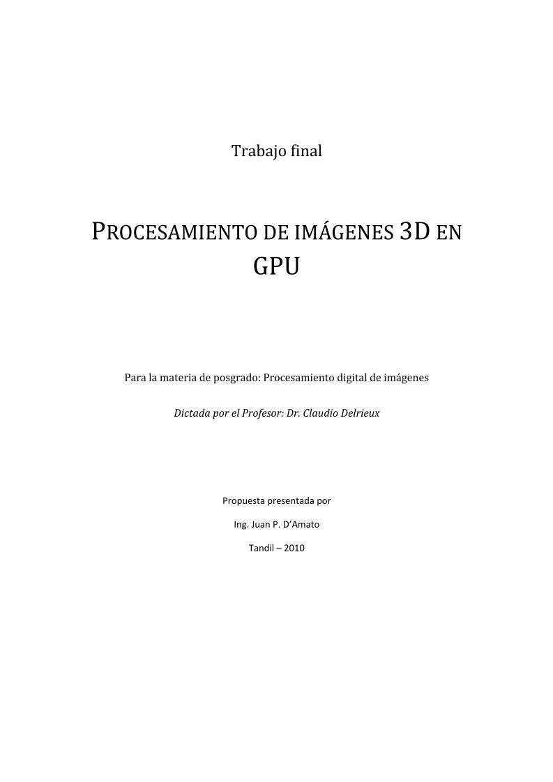 Imágen de pdf Procesamiento de imágenes 3D en GPU