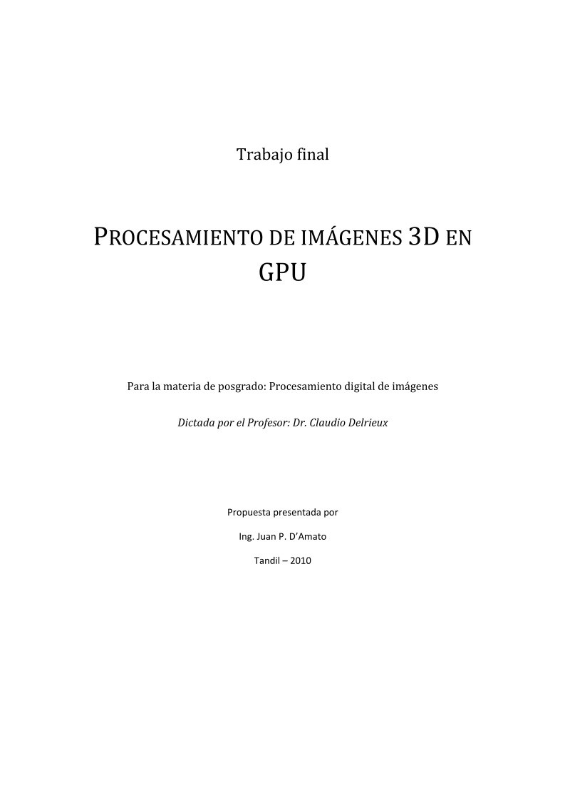 Imágen de pdf Procesamiento de imágenes 3D en GPU