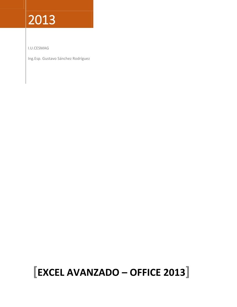 Imágen de pdf Excel avanzado – office 2013