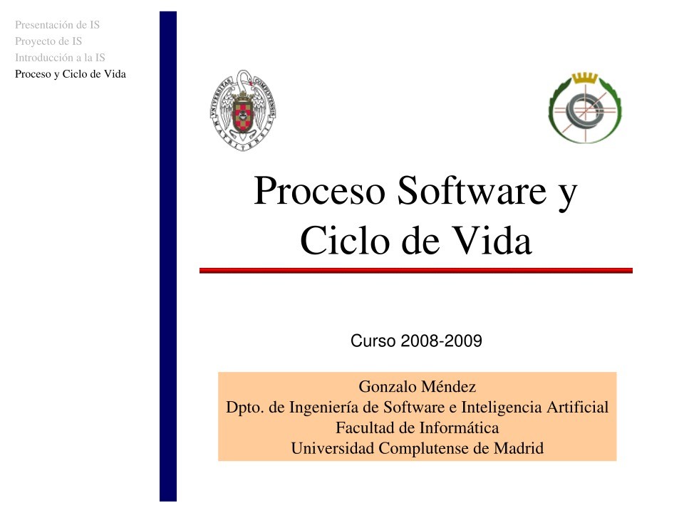 Imágen de pdf Proceso del desarrollo de software y ciclo de vida