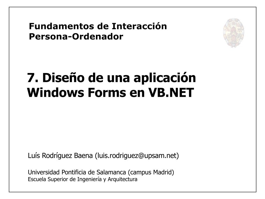 Imágen de pdf 7. Diseño de una aplicación Windows Forms en VB.NET