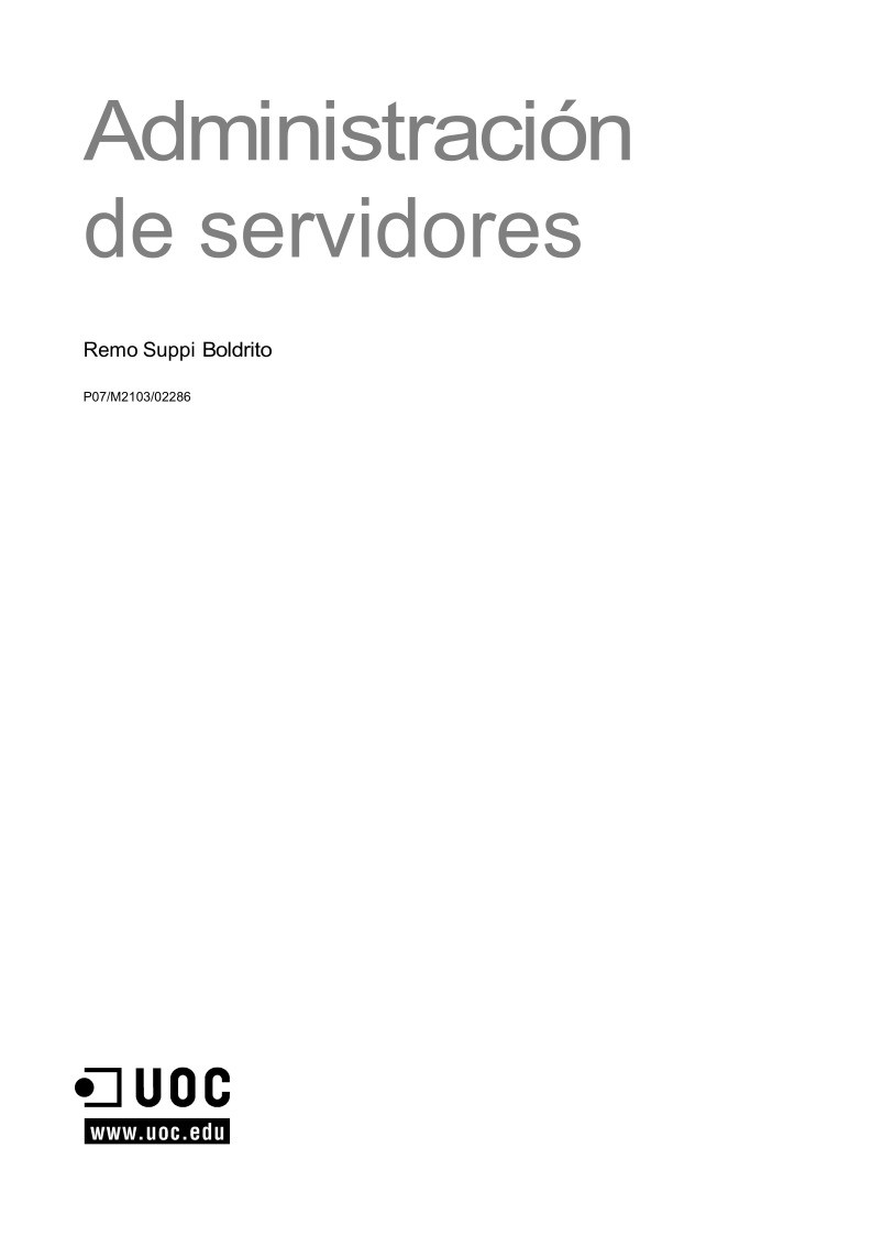 Imágen de pdf Administración de servidores