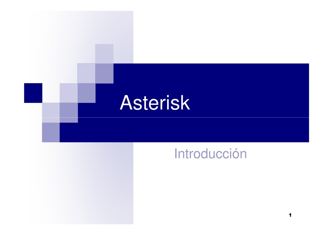 Imágen de pdf Introducción Asterisk