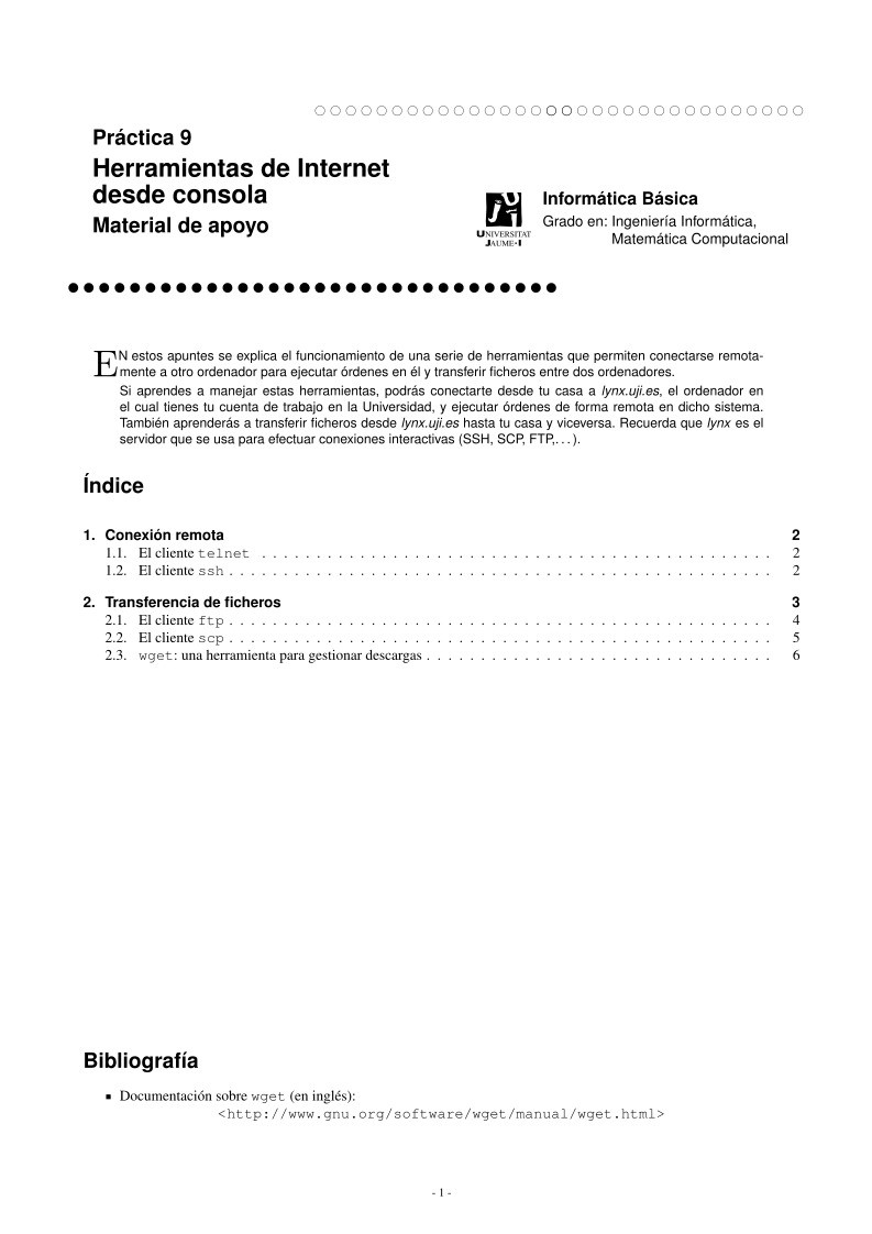 Imágen de pdf Práctica 9 Herramientas de Internet desde consola