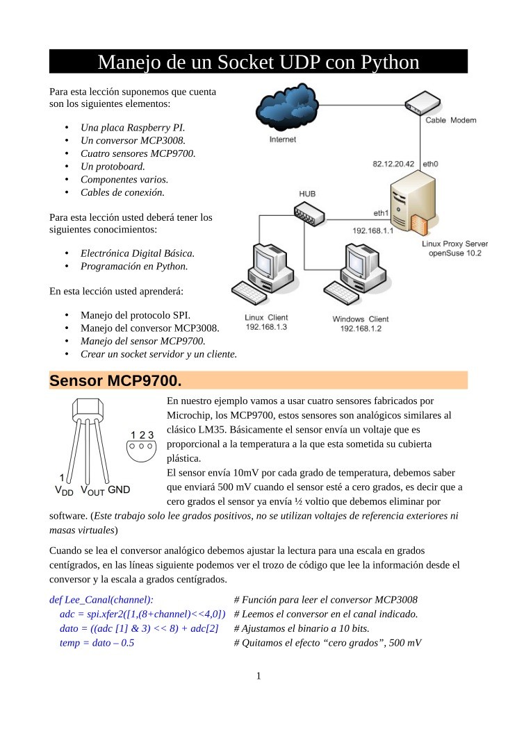 Imágen de pdf Manejo de un Socket UDP con Python