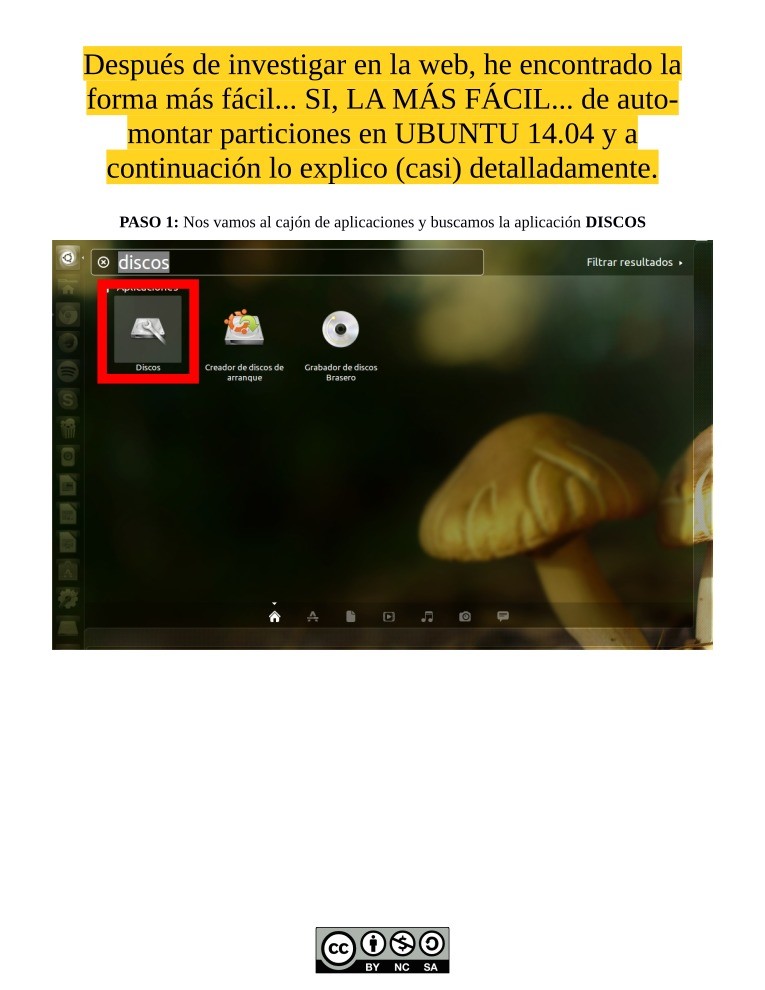 Imágen de pdf Manual de automontaje de particiones en Ubuntu 14 04