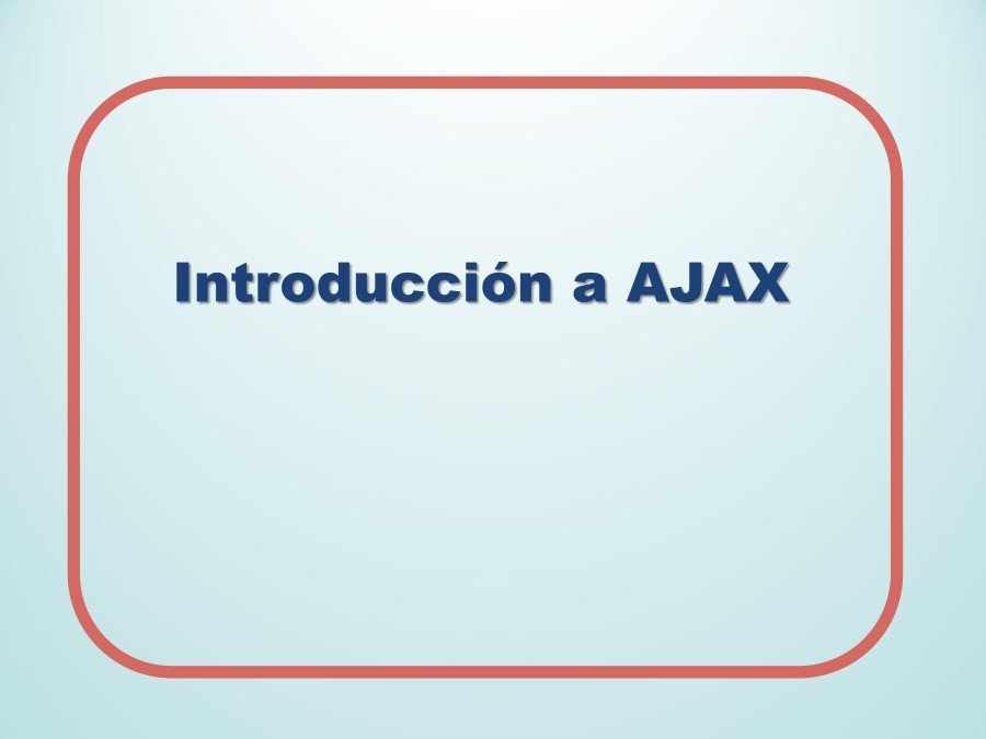 Imágen de pdf Introducción a AJAX