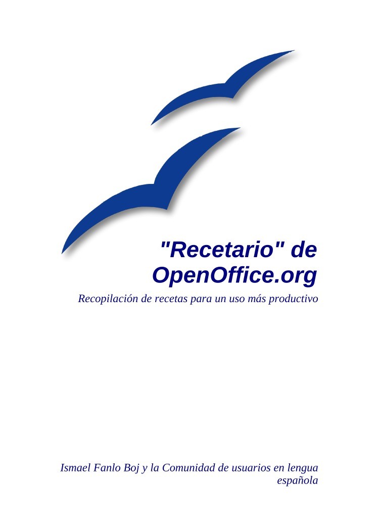 Imágen de pdf El "recetario" de OpenOffice.org