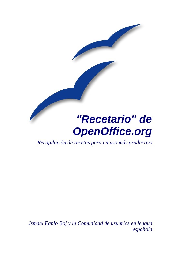 Imágen de pdf El "recetario" de OpenOffice.org