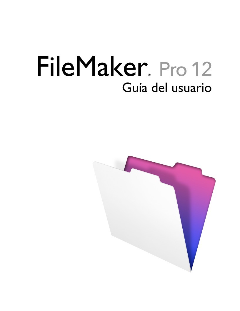 Imágen de pdf FileMaker Pro 12 Guía de usuario