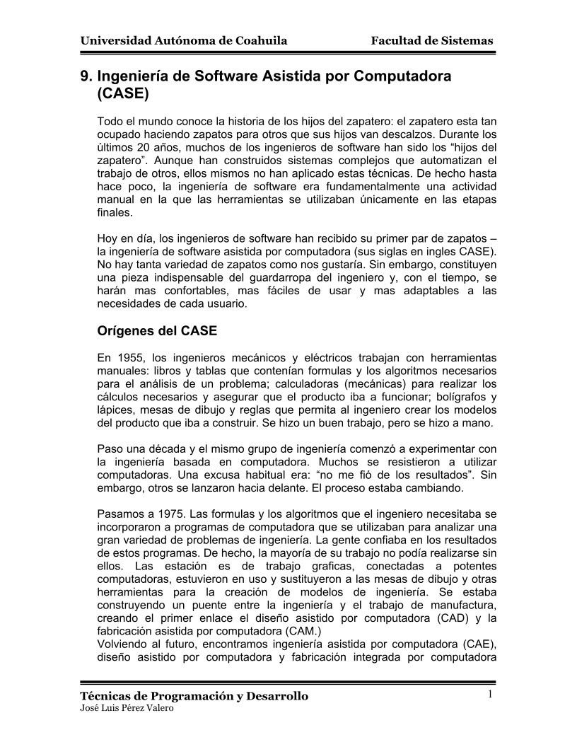 Imágen de pdf 9. Ingeniería de Software Asistida por Computadora (CASE)