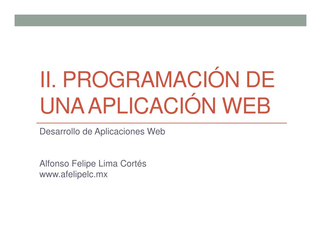 Imágen de pdf Unidad-II Programacion de una aplicacion Web