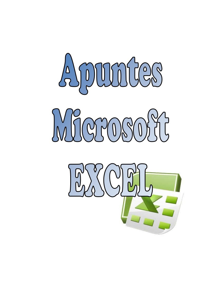 Imágen de pdf Apuntes de Microsoft Excel
