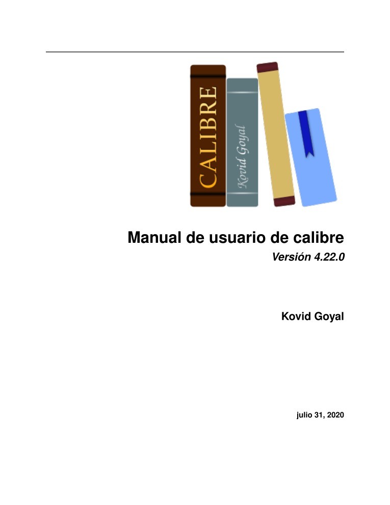 Imágen de pdf Manual de usuario de calibre