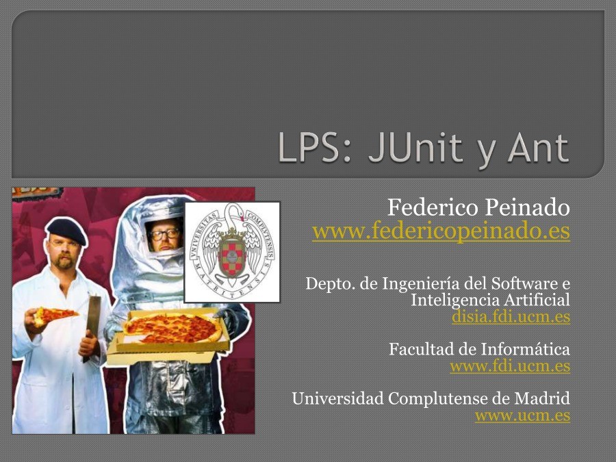 Imágen de pdf LPS: JUnit y Ant