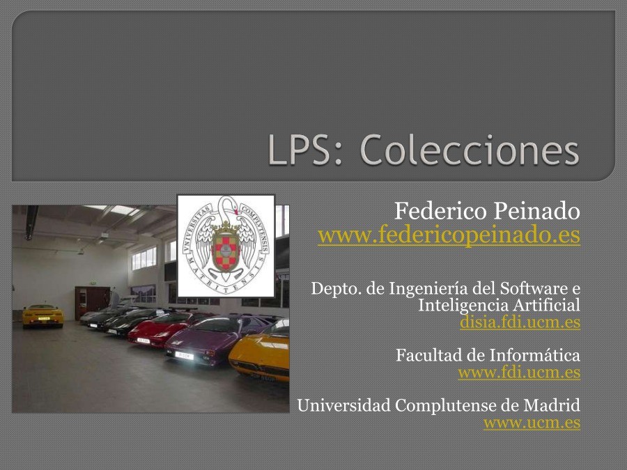 Imágen de pdf LPS: Colecciones