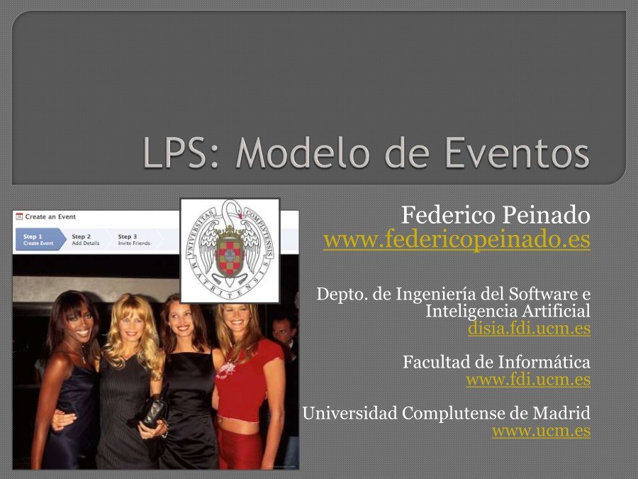 Imágen de pdf LPS: Modelo de Eventos