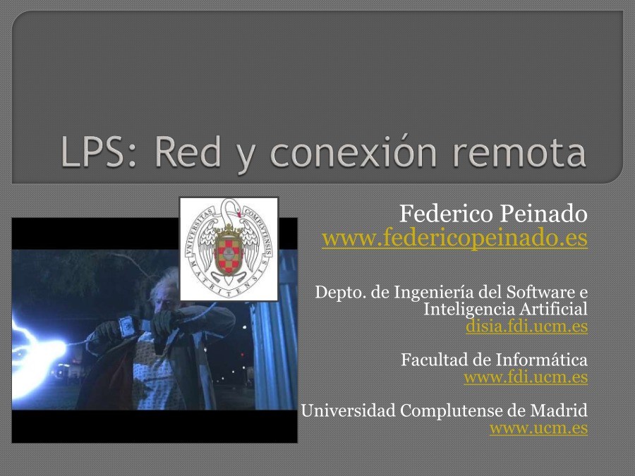 Imágen de pdf LPS: Red y conexión remota