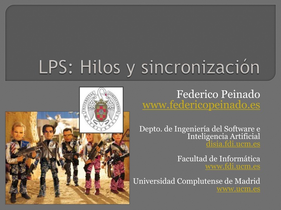 Imágen de pdf LPS: Hilos y sincronización