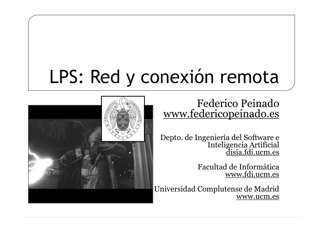 Imágen de pdf LPS: Red y conexión remota