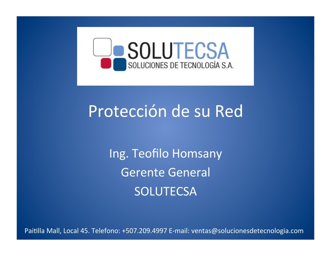 Imágen de pdf Protección de su Red