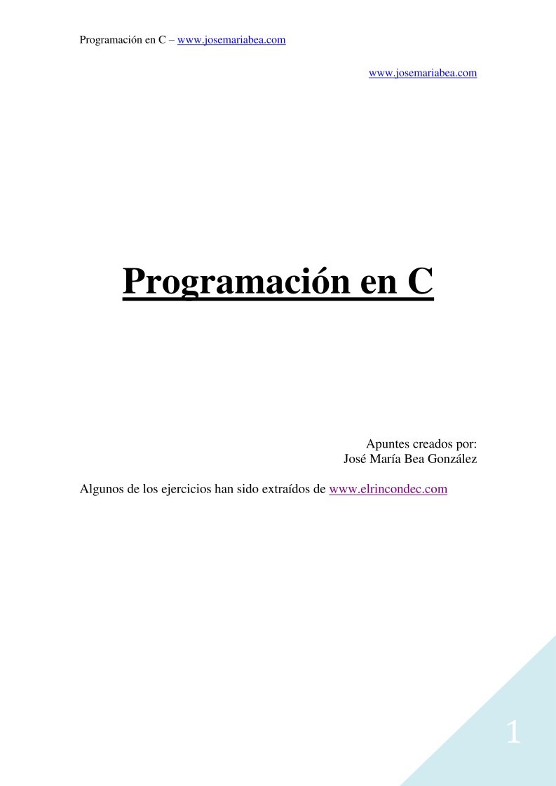 Imágen de pdf Programación en C