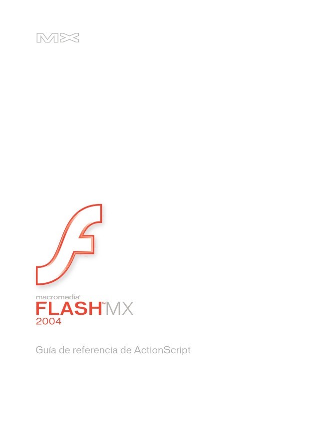 Imágen de pdf Guía de referencia de ActionScript FlashMX 2004