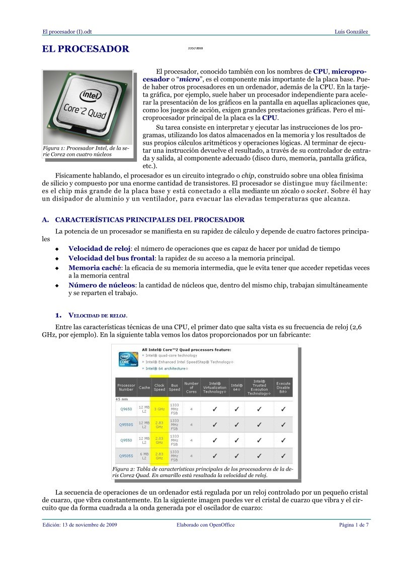 Imágen de pdf El procesador (I)